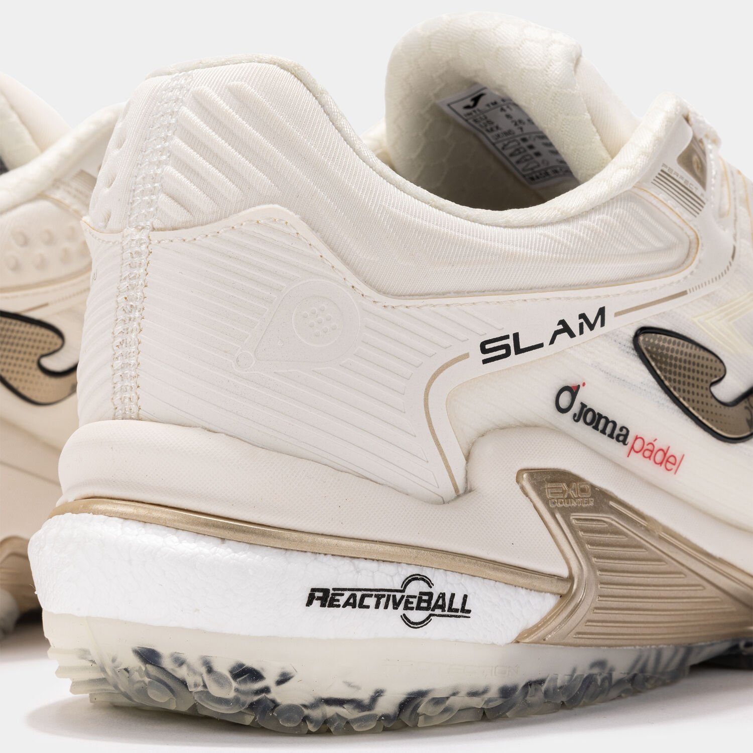 ZAPATILLA PADEL JOMA SLAM 25 A1 PADEL UNISEX BEIGE - Imagen 8