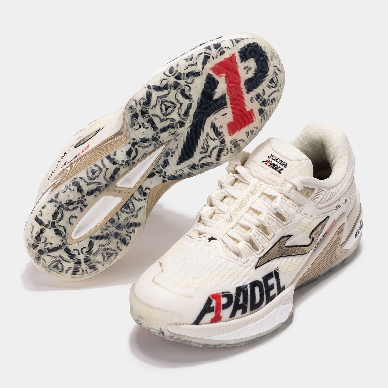 ZAPATILLA PADEL JOMA SLAM 25 A1 PADEL UNISEX BEIGE - Imagen 4