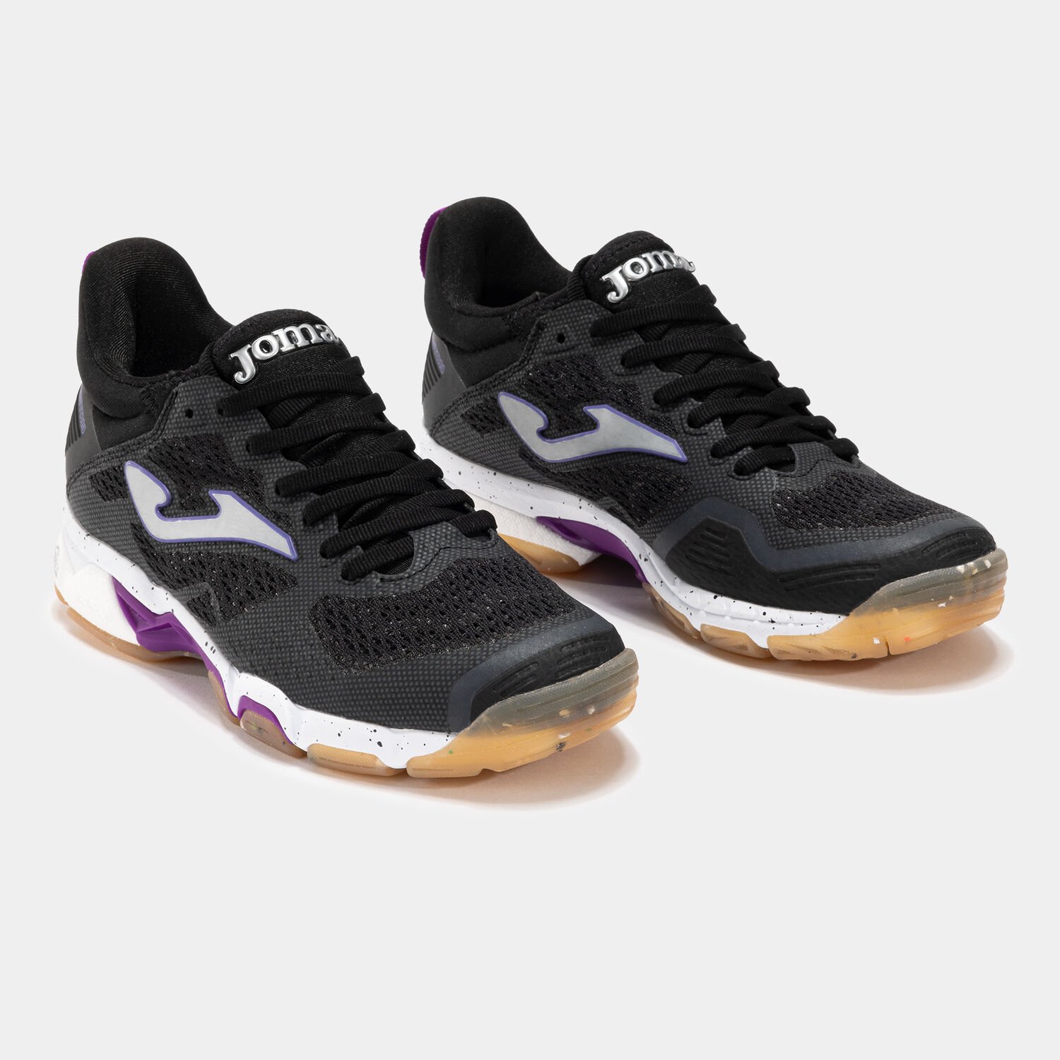 ZAPATILLA BALONMANO JOMA B. BRESTON LADY 25 MUJER NEGRA - Imagen 2