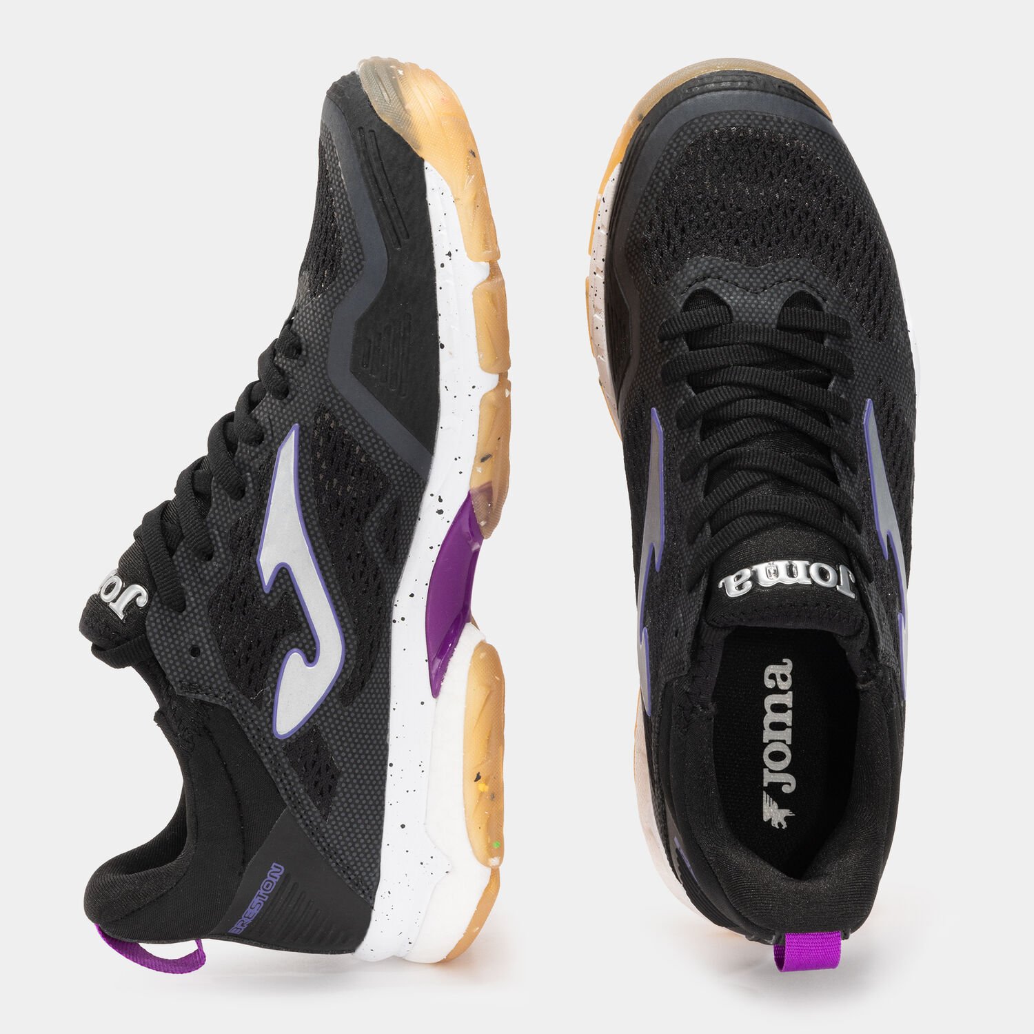 ZAPATILLA BALONMANO JOMA B. BRESTON LADY 25 MUJER NEGRA - Imagen 4