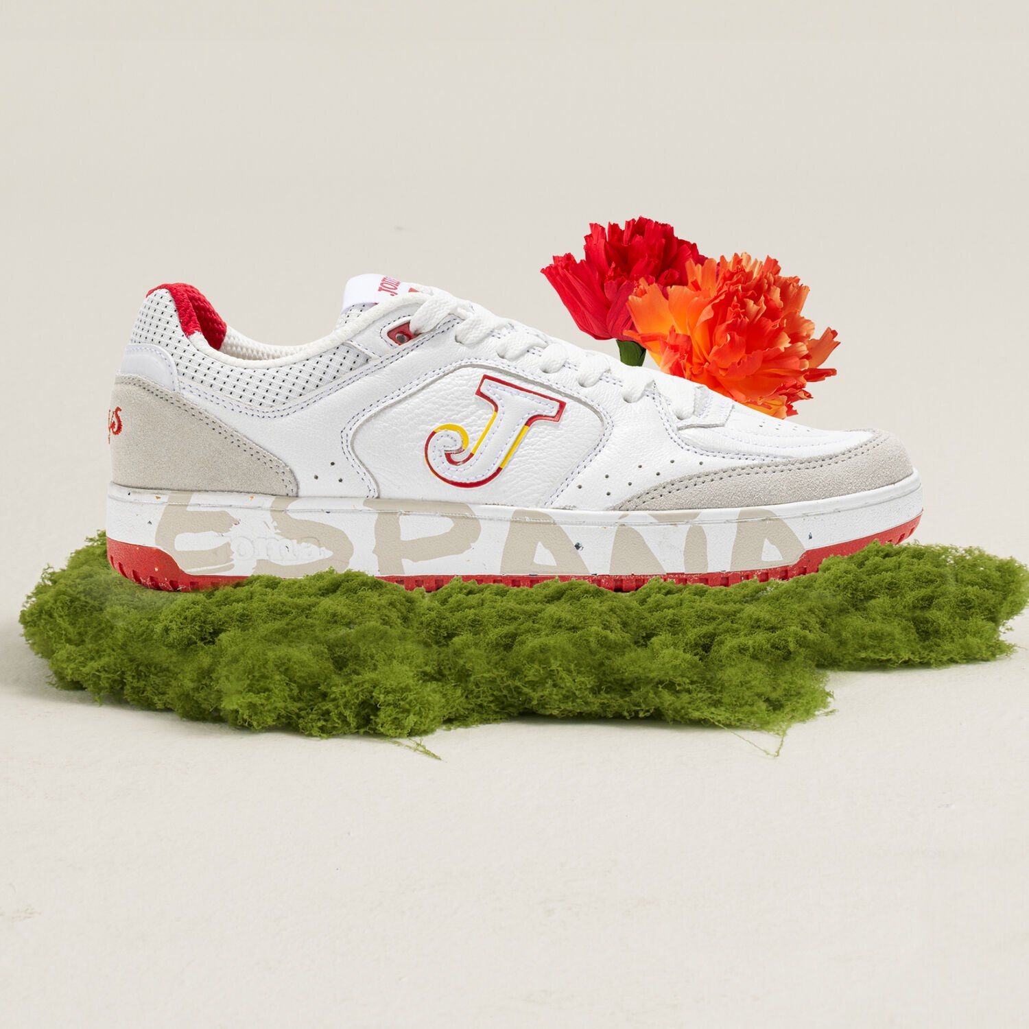 ZAPATILLA CASUAL JOMA FLEXYS 24 COMITÉ OLÍMPICO ESPAÑOL UNISEX BLANCO ROJO CD: CFLEXS2422 - Imagen 2