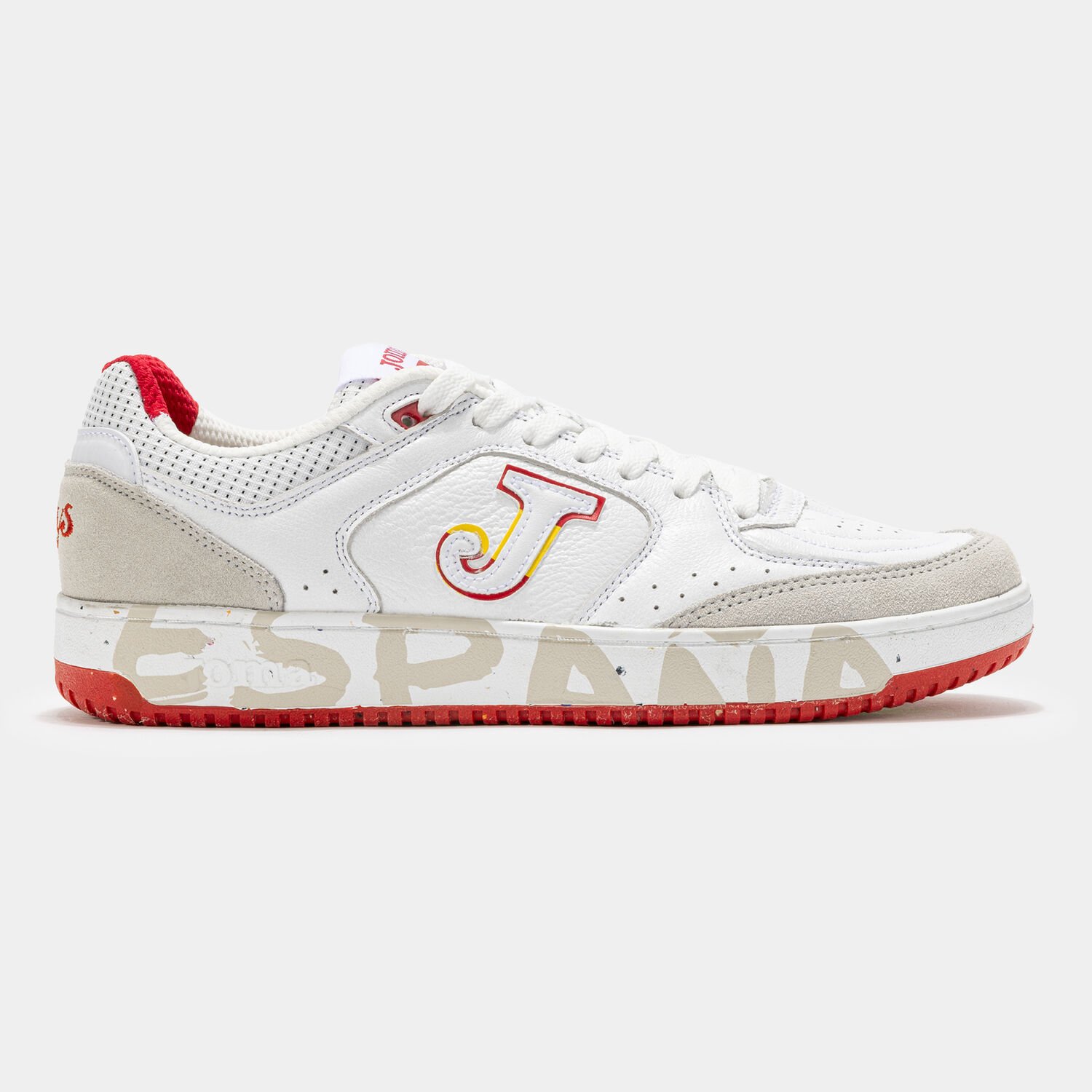 ZAPATILLA CASUAL JOMA FLEXYS 24 COMITÉ OLÍMPICO ESPAÑOL UNISEX BLANCO ROJO CD: CFLEXS2422