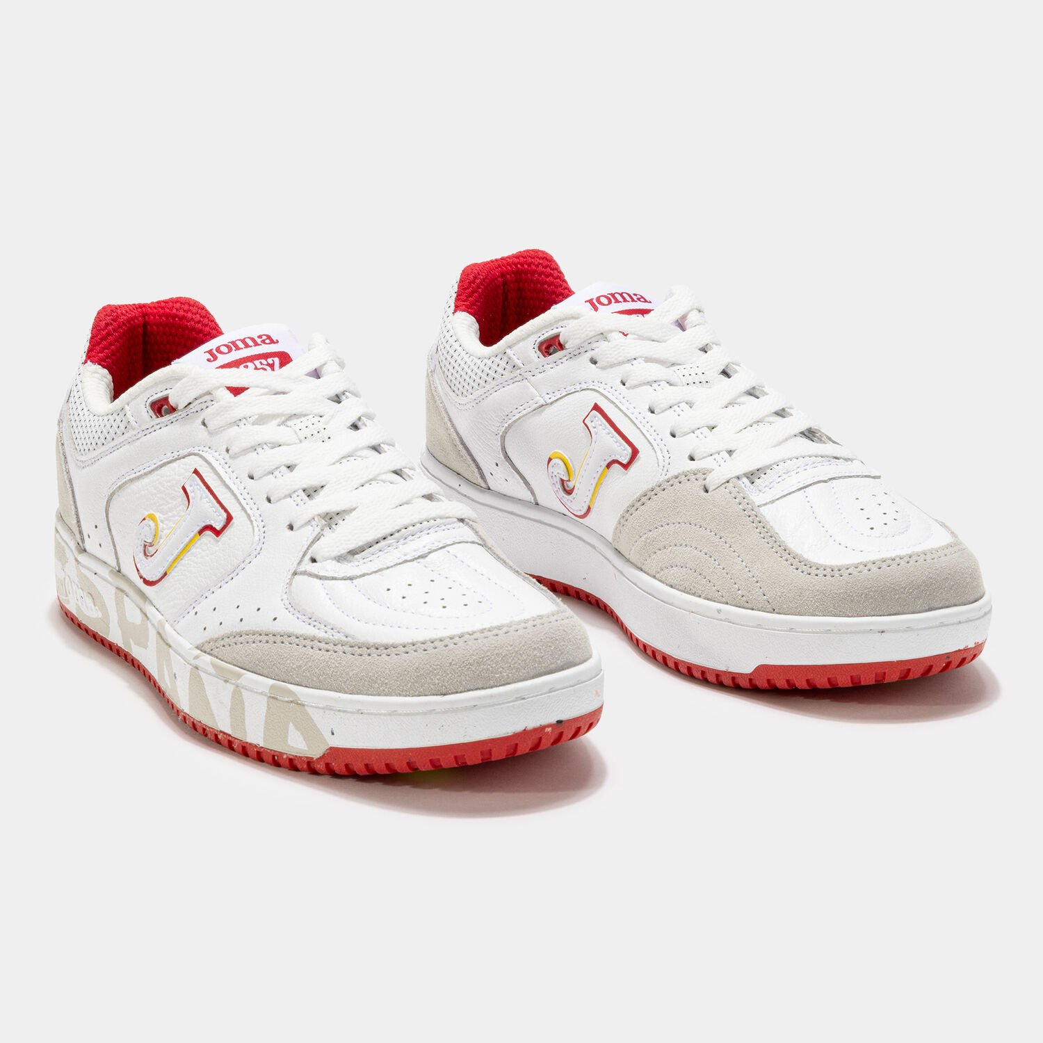 ZAPATILLA CASUAL JOMA FLEXYS 24 COMITÉ OLÍMPICO ESPAÑOL UNISEX BLANCO ROJO CD: CFLEXS2422 - Imagen 3