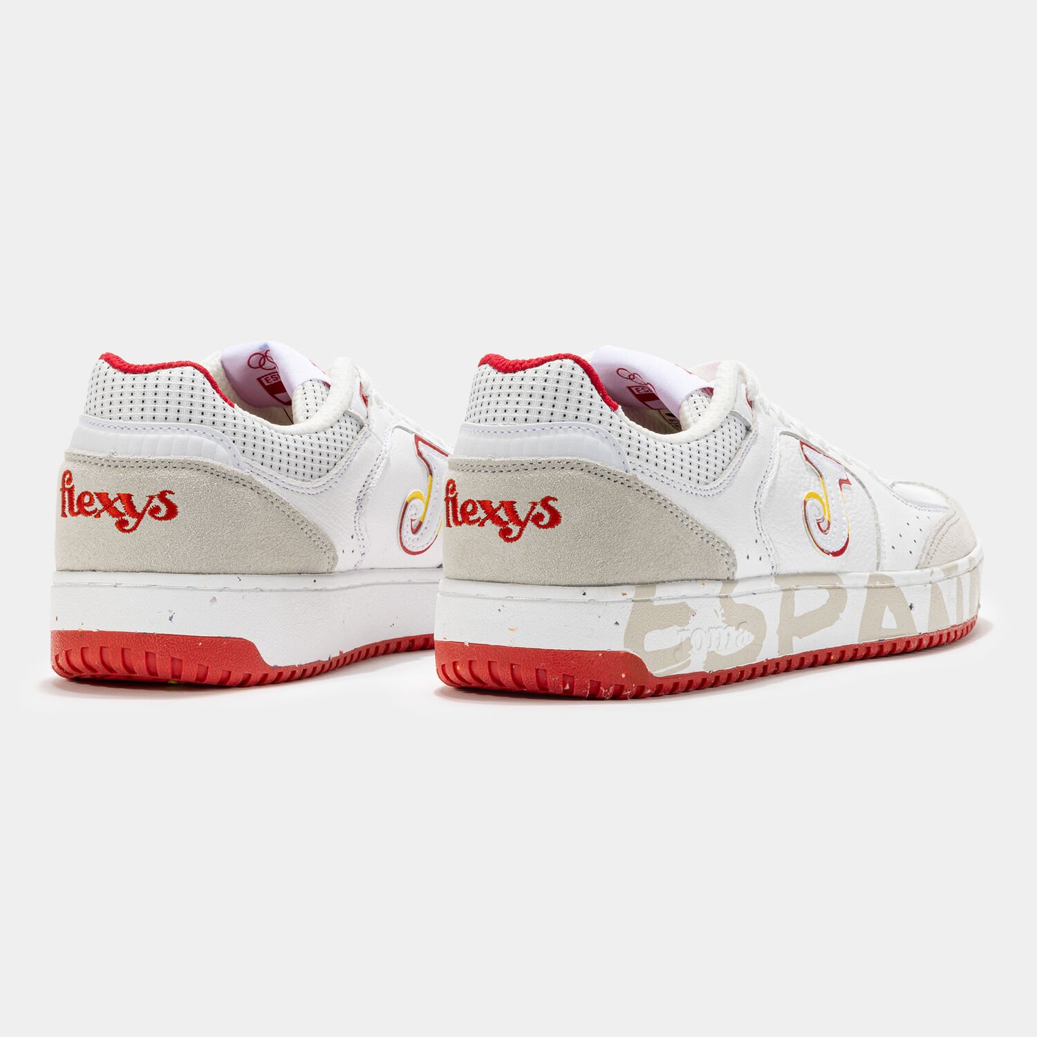 ZAPATILLA CASUAL JOMA FLEXYS 24 COMITÉ OLÍMPICO ESPAÑOL UNISEX BLANCO ROJO CD: CFLEXS2422 - Imagen 4