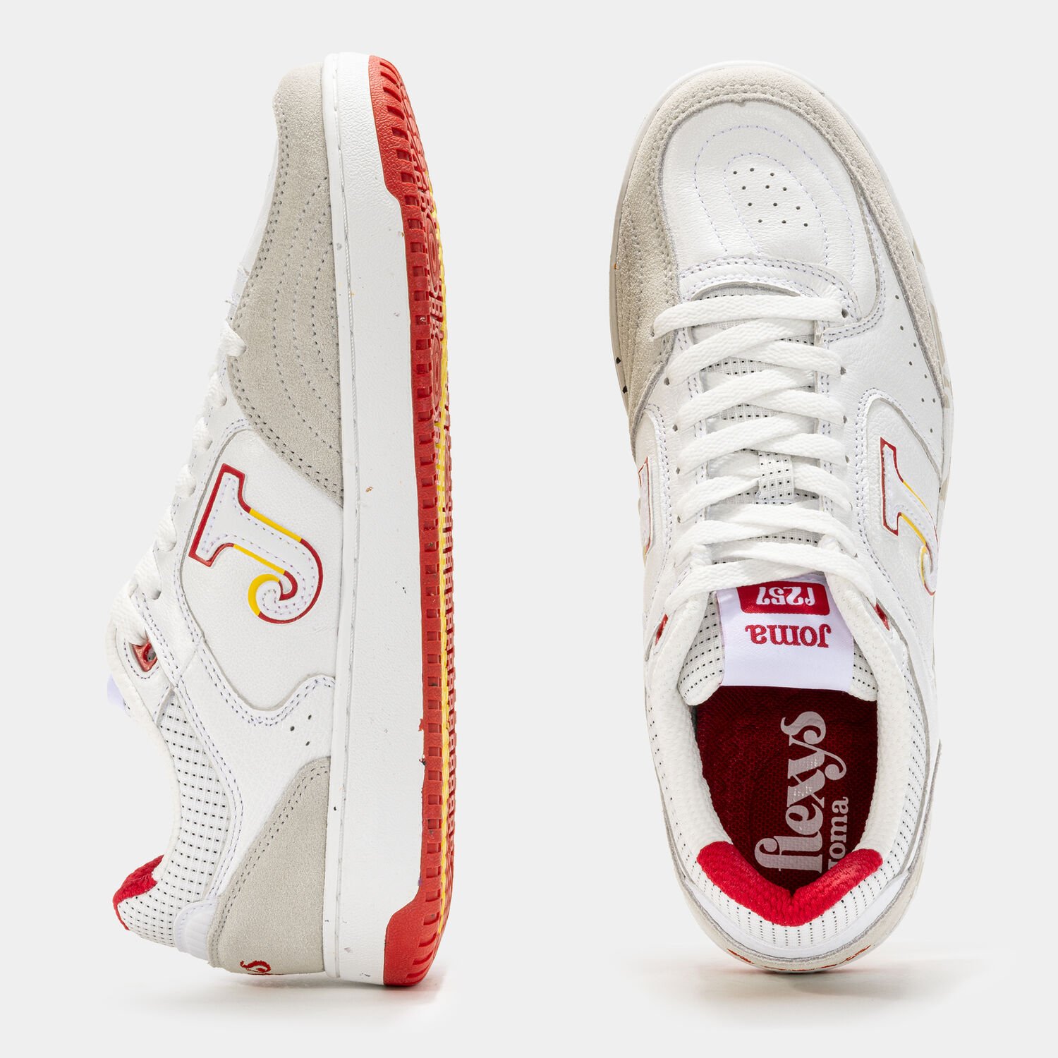 ZAPATILLA CASUAL JOMA FLEXYS 24 COMITÉ OLÍMPICO ESPAÑOL UNISEX BLANCO ROJO CD: CFLEXS2422 - Imagen 5