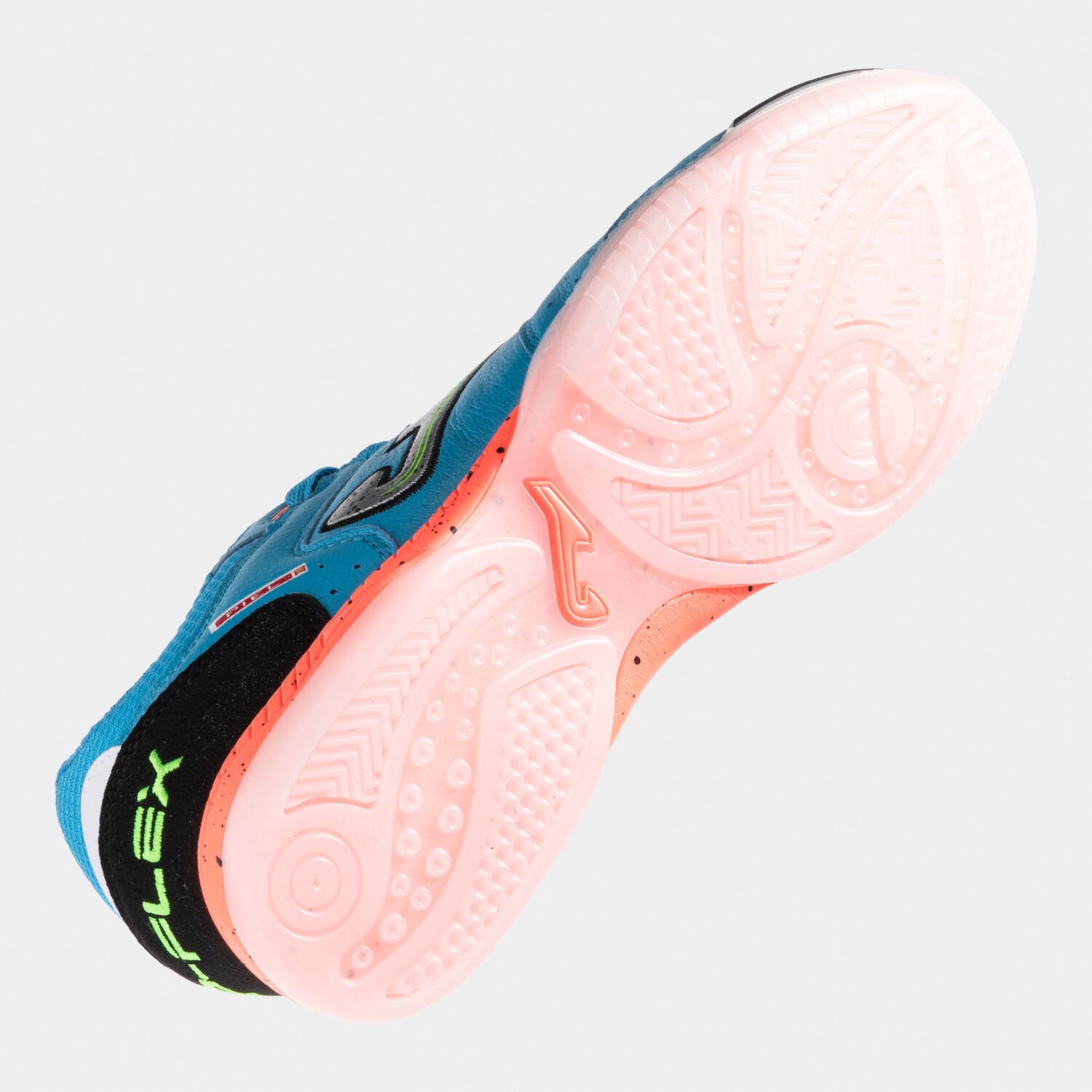 ZAPATILLA FUTBOL SALA JOMA TOP FLEX JR 25 INDOOR JUNIOR TURQUESA - Imagen 5