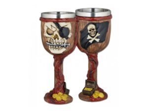 COPA DECORACION CALAVERA PIRATA.  COD: 39485