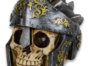 FIGURA CALAVERA CASCO HELMET 12 cm.  COD: 39377