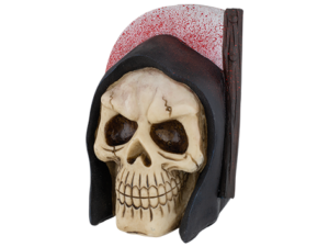 FIGURA DE RESINA CALAVERA MUERTA 10 cm.  COD: 39376