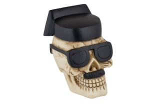 FIGURA DE RESINA CALAVERA GUARDIA CIVIL 10 cm.  COD: 39372