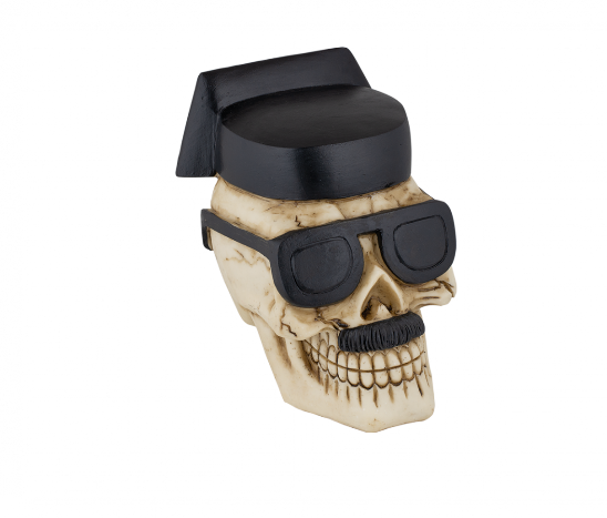 FIGURA DE RESINA CALAVERA GUARDIA CIVIL 10 cm. COD: 39372