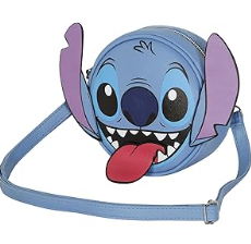 BOLSO REDONDO  DISNEY STITCH 22*18 cm