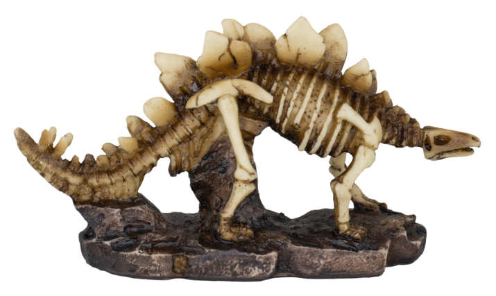 FIGURA DE RESINA ESQUELETO DINOSAURIO 9.5 cm. COD: 39618