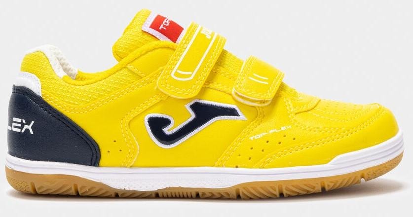 ZAPATILLA FUTBOL SALA JOMA TOP FLEX JR 25 INDOOR JUNIOR AMARILLO