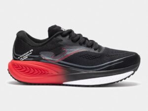 ZAPATILLA RUNNING JOMA TITANIUM MEN 25 HOMBRE NEGRO ROJO. COD: RTITAS2501