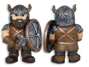 FIGURA DE RESINA VIKINGO HACHA 10.5 cm.  COD: 39644