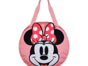 BOLSA PLAYERA DISNEY MINNIE JUMBO FACE. COD: 0407503KRM111