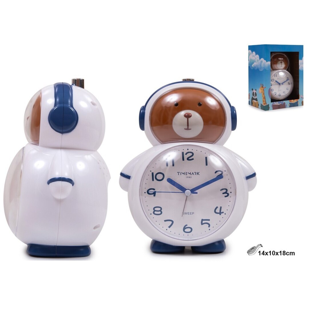 DESPERTADOR SILENCIOSO OSO WINNIE. CD:42978