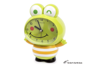 DESPERTADOR SILENCIOSO SAPO 15X10X18CM. CD:42523