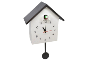 RELOJ DE PARED CUCO NEGRO. CD:41607