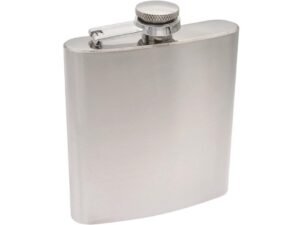 LICORERA METAL 6oz CROMADA MATE MO287. CD: 42555