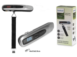 BASCULA EQUIPAJE CROMADA CPV CAPACIDAD: 50 KG GRAD. CD:42338