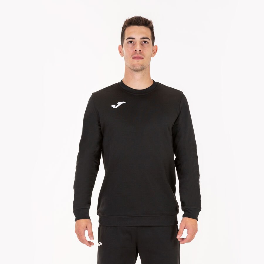 SUDADERA HOMBRE JOMA CAIRO II NEGRO CD: 101333.1003