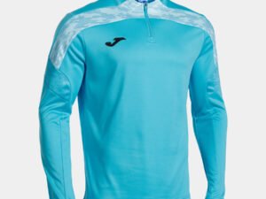 SUDADERA HOMBRE JOMA CHAMPIONSHIP VIIII TURQUESA FLÚOR CD: 104217.010