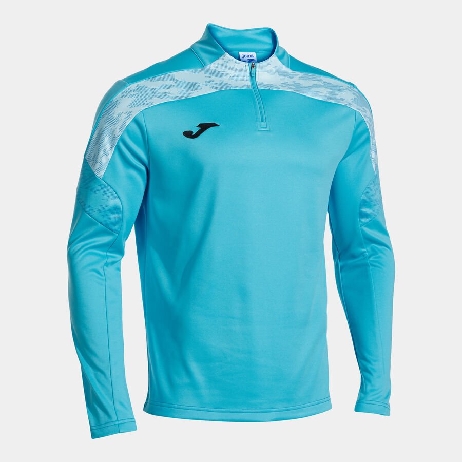 SUDADERA HOMBRE JOMA CHAMPIONSHIP VIIII TURQUESA FLÚOR CD: 104217.010