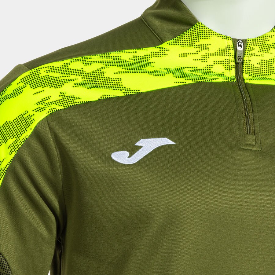 SUDADERA HOMBRE JOMA CHAMPIONSHIP VIIII VERDE/AMARILLO CD: 104217.4743