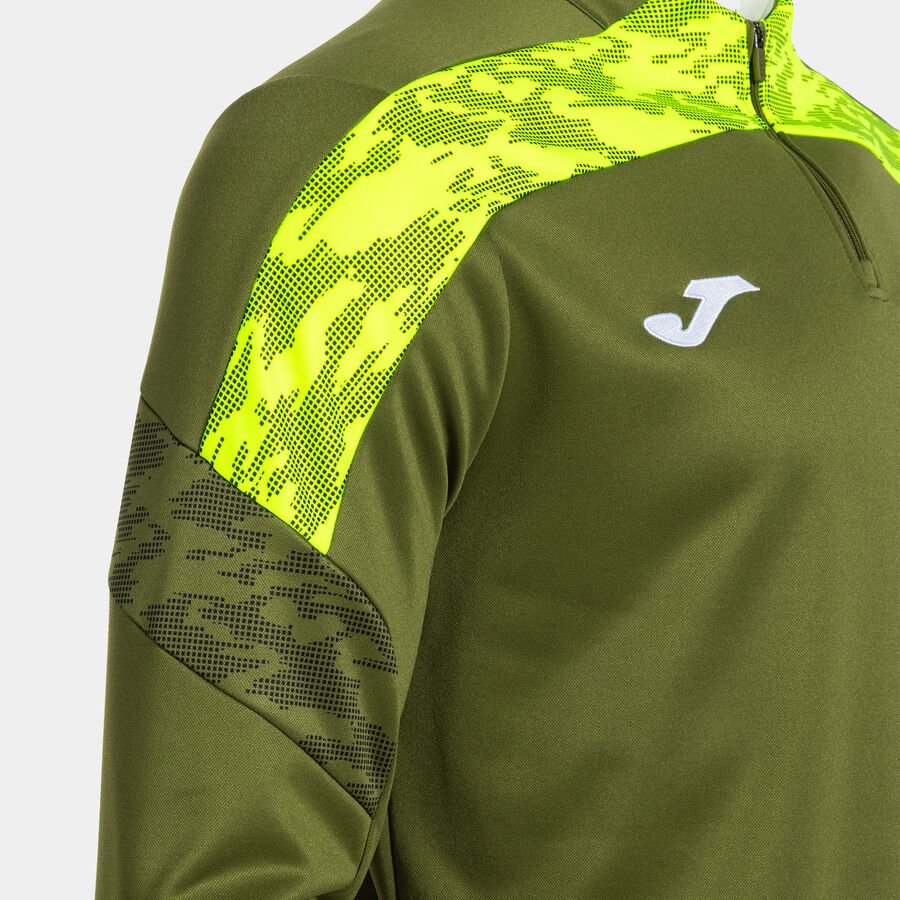 SUDADERA HOMBRE JOMA CHAMPIONSHIP VIIII VERDE/AMARILLO CD: 104217.4744