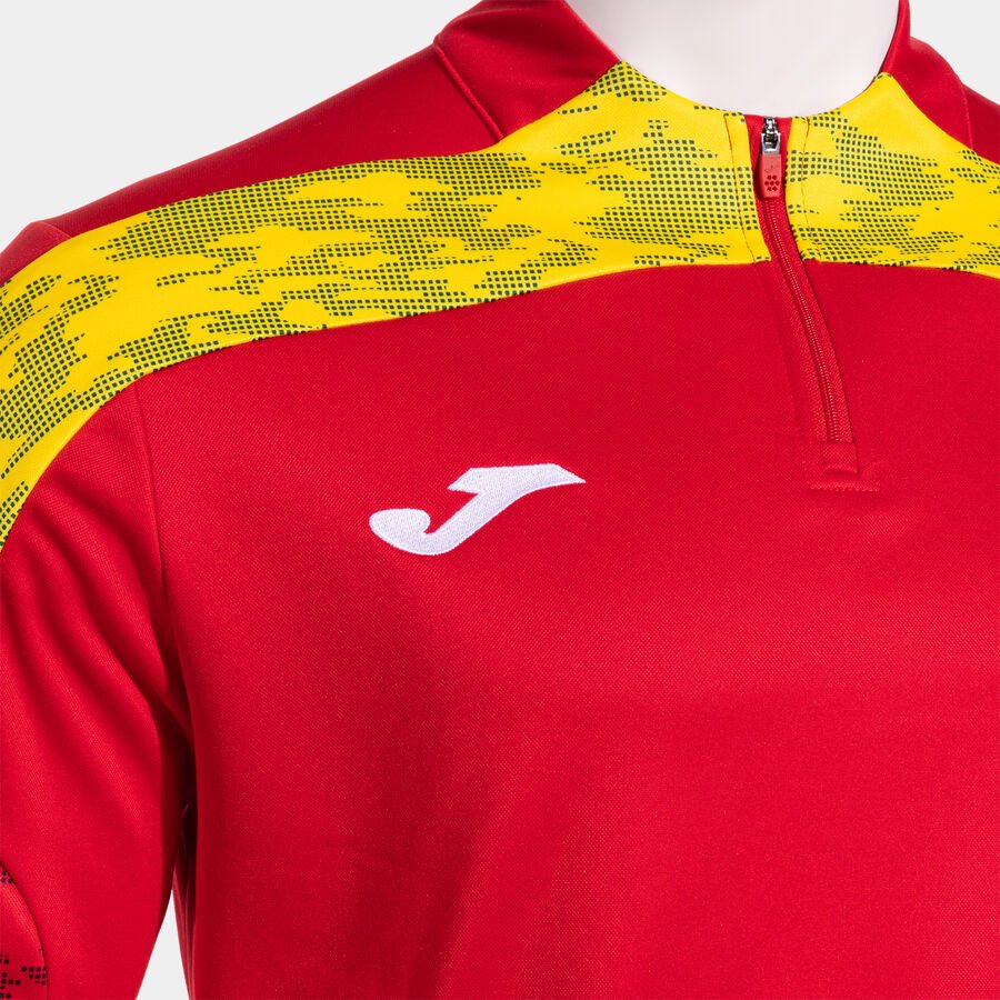 SUDADERA HOMBRE JOMA CHAMPIONSHIP VIIII ROJO/AMARILLO CD: 104217.6093