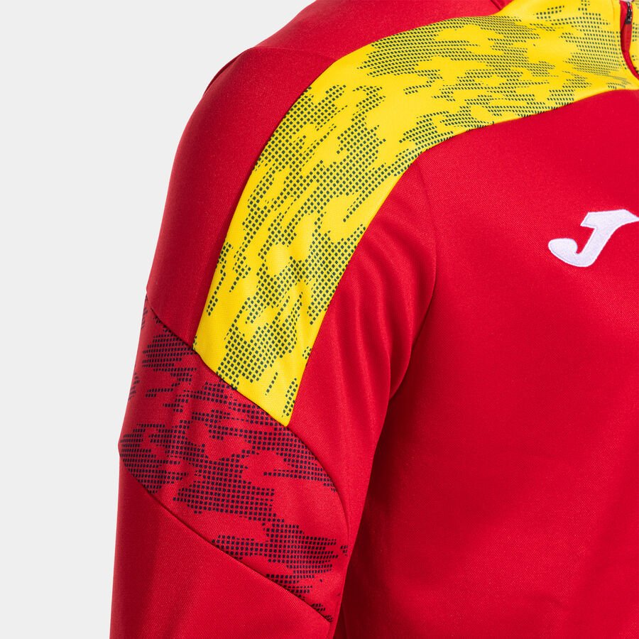 SUDADERA HOMBRE JOMA CHAMPIONSHIP VIIII ROJO/AMARILLO CD: 104217.6092