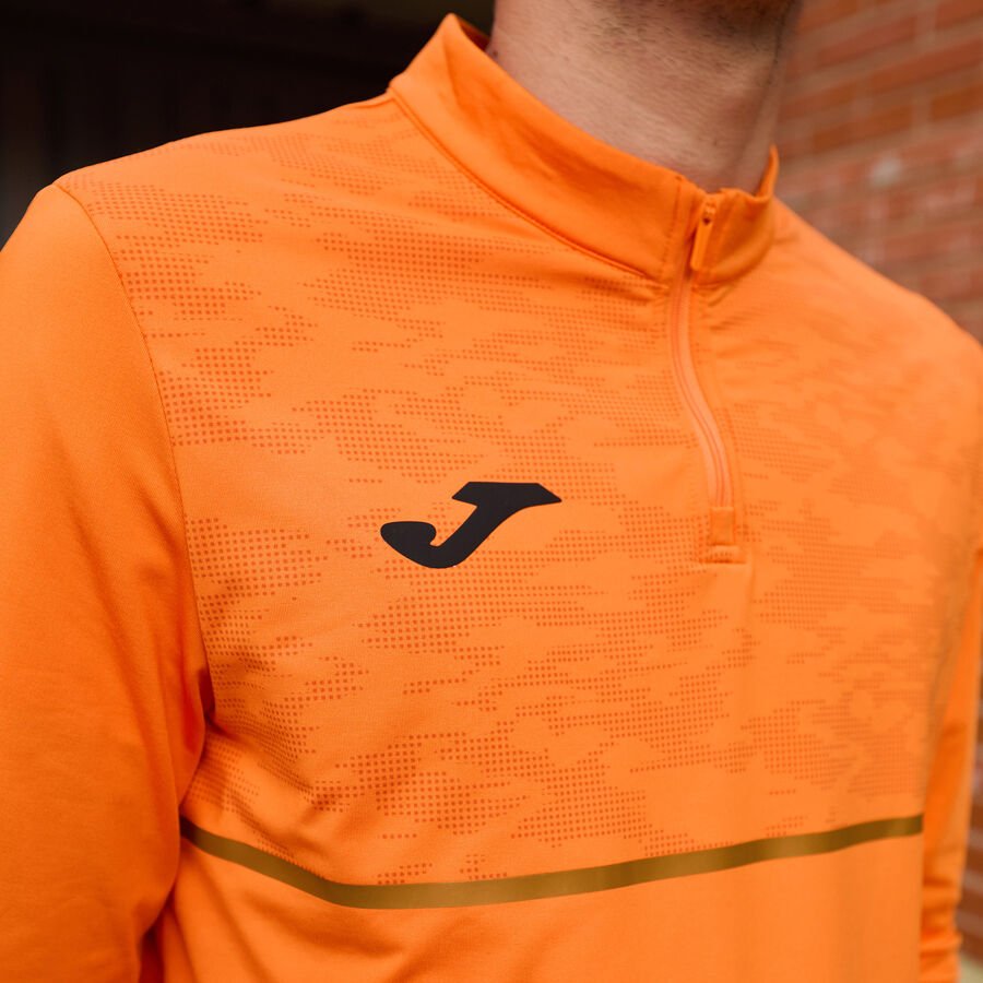 SUDADERA HOMBRE JOMA RECORD III NARANJA CD: 104294.8803