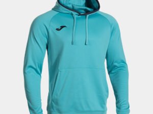 SUDADERA CON CAPUCHA HOMBRE COMBI PREMIUM TURQUESA FLÚOR /DARK NAVY CD: 104495.013