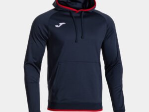 SUDADERA CON CAPUCHA HOMBRE COMBI PREMIUM DARK NAVY/ROJO CD: 104495.336