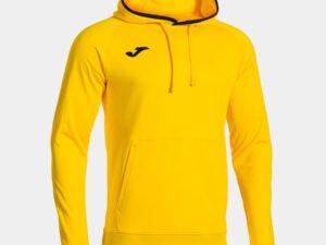 SUDADERA CON CAPUCHA HOMBRE COMBI PREMIUM AMARILLO/NEGRO CD: 104495.901