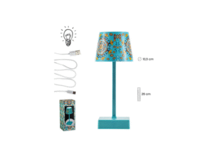 LÁMPARA BATERÍA AZULEJO COD: 0024264