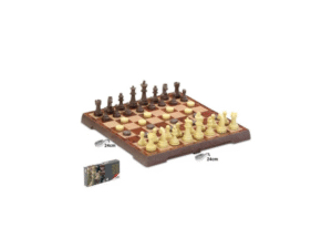AJEDREZ+DAMAS+BACKGAMMON MAGNETICO PLEGABLE EC446 COD: 43018
