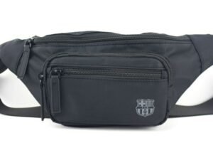 RIÑONERA DE VIAJE MODELO FC BARCELONA BLACK