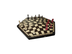 AJEDREZ MADERA 3 JUGADORES COD: 40082