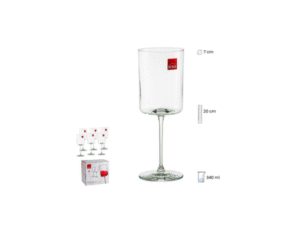 SET 6 COPAS VINO 340 CL MEDIUM COD: 0012490