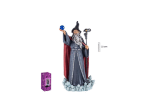 BRUJO GRIS 23 CM CON BOLA COD: 0024308