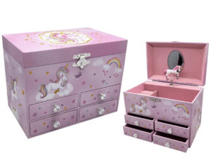 JOYERO MUSICAL C/4 CAJONES MD. JK232. CD: 42902