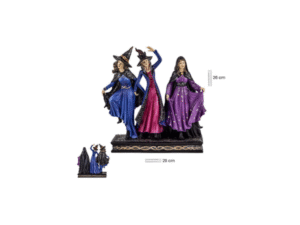 SET 3 BRUJAS BAILANDO 26CM COD: 0015722