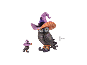 BÚHO SOMBRERO BRUJA 37 CM COD: 0015734