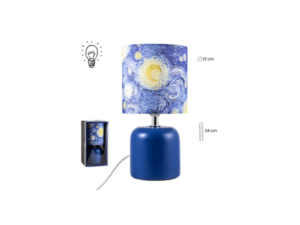 LÁMPARA CERÁMICA NOCHE ESTRELLADA COD: 0024276