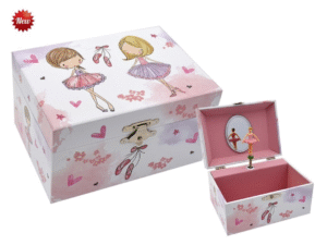 JOYERO MUSICAL RECTANGULAR MED JK116. CD: 42279