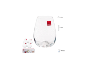SET 4 VASOS 460 ML DRINK MASTER COD: 0012502