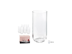 SET 6 VASOS ALTOS 440 ML UMA COD: 0011719